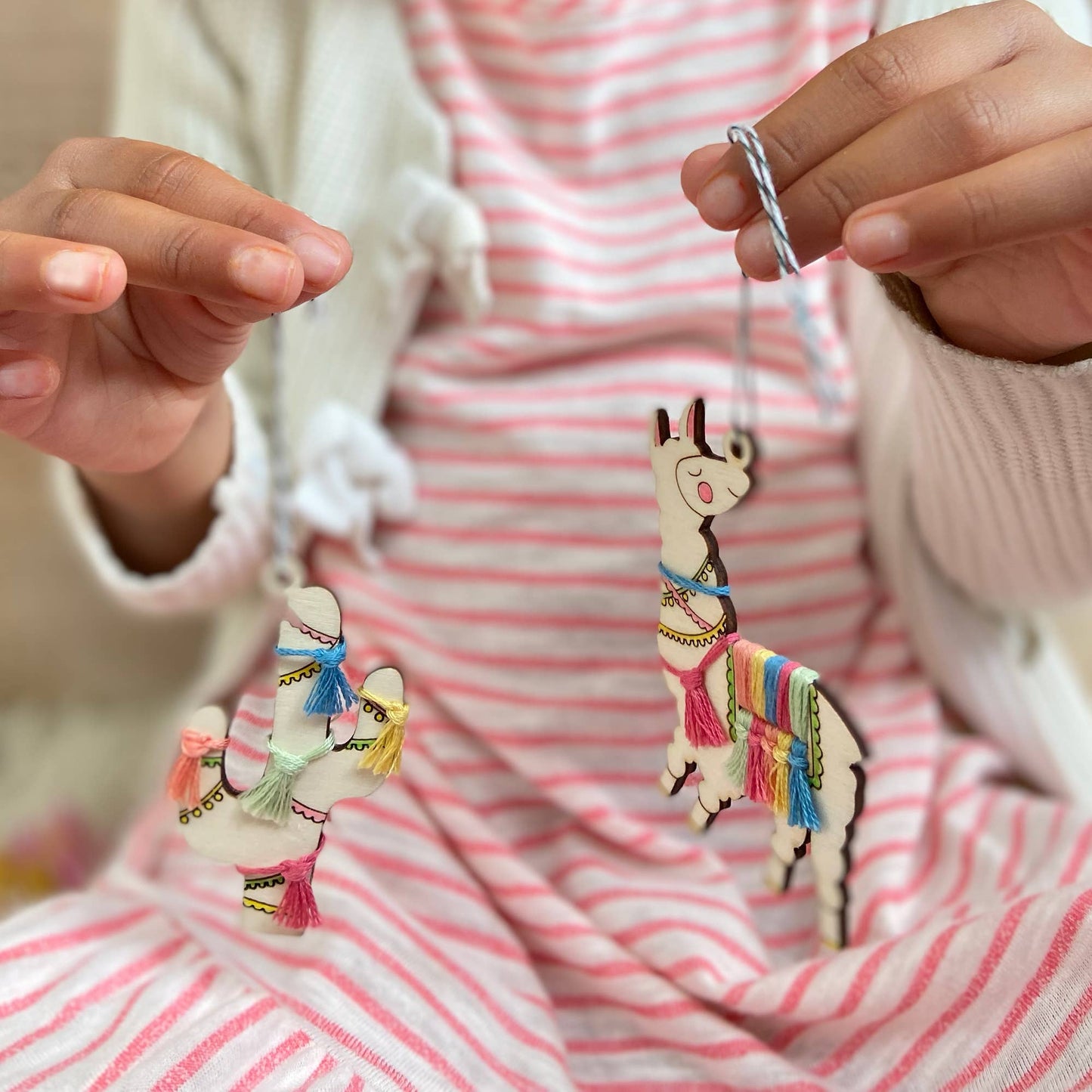 Llama & Cactus Alternative Christmas Decoration Gift Kit