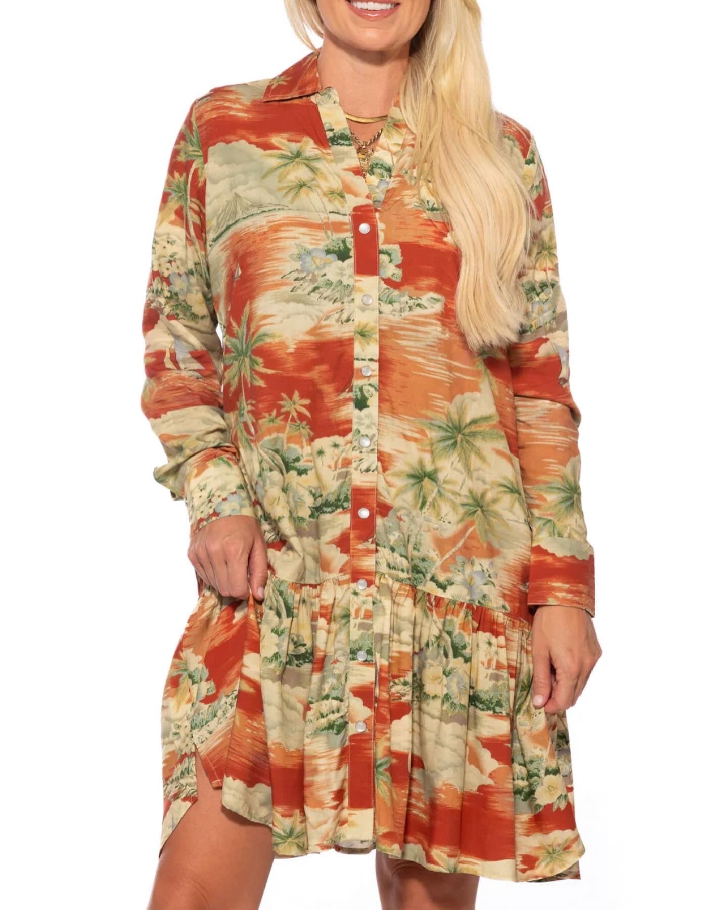 The Dakota Dress in Bahama Breeze
