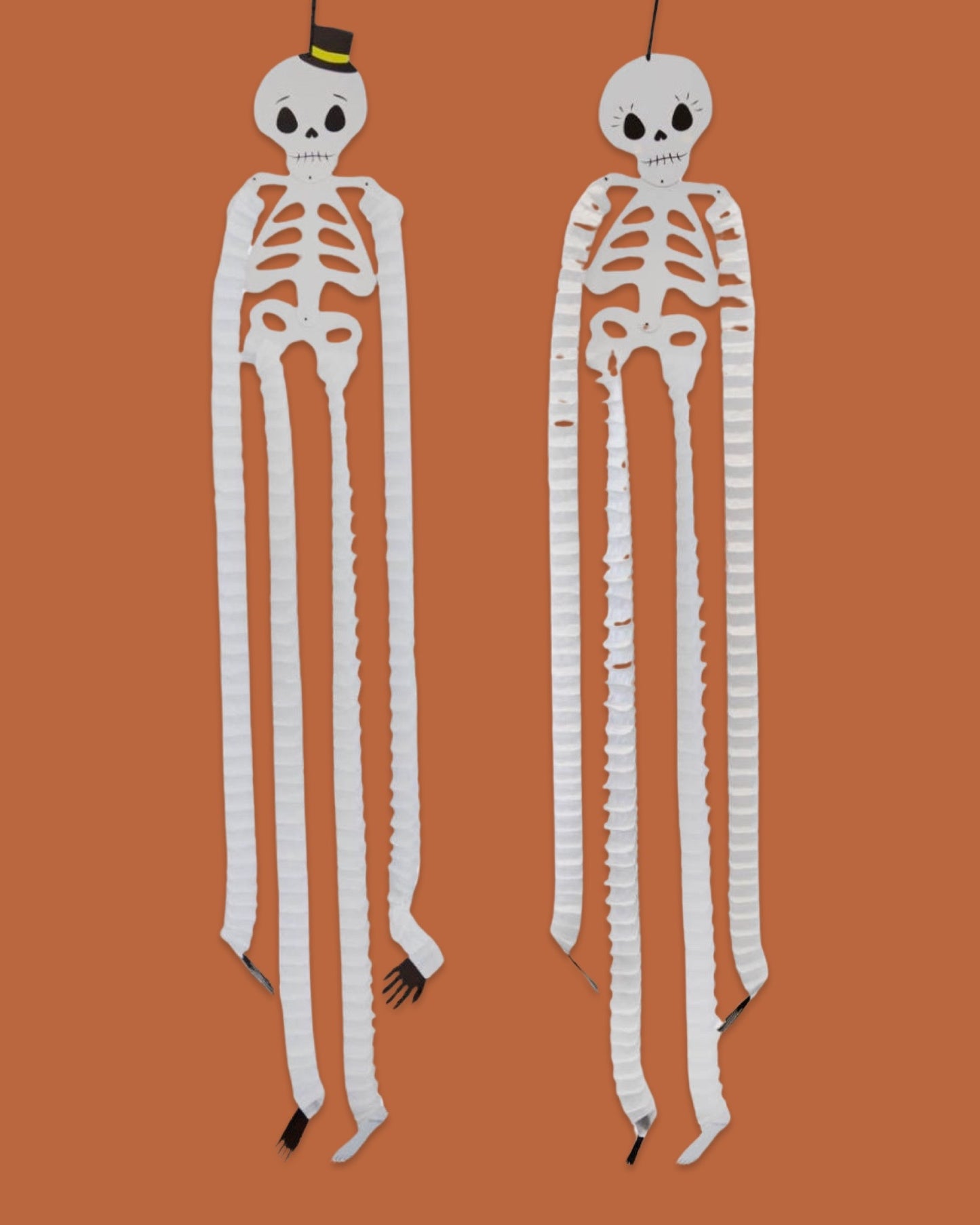 Halloween Skeleton Decorations - Set of 2