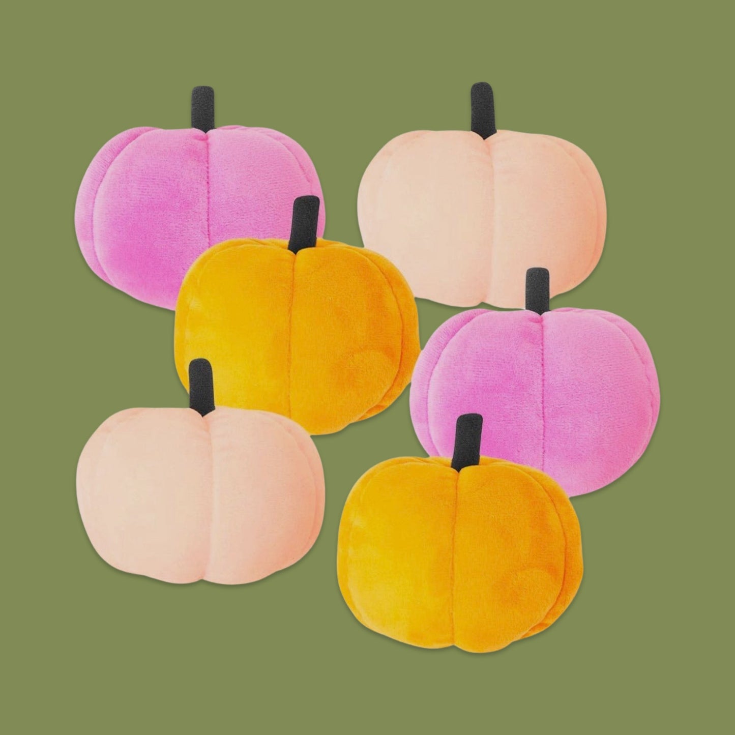 Autumn Velvet Pumpkin Decorations