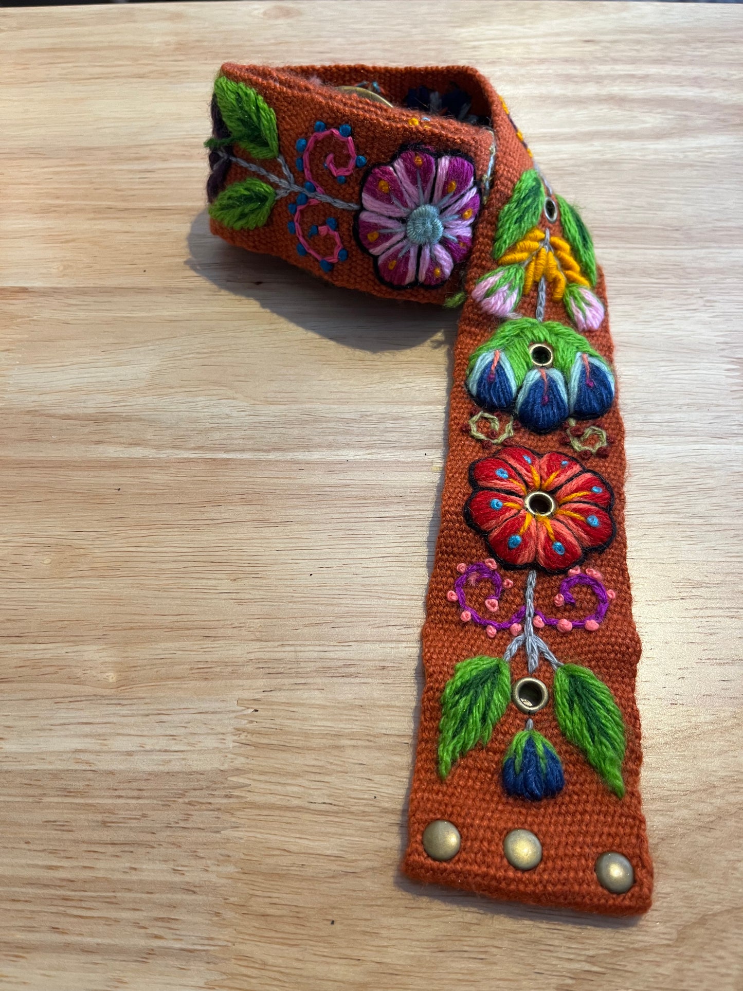 Embroidered Belts
