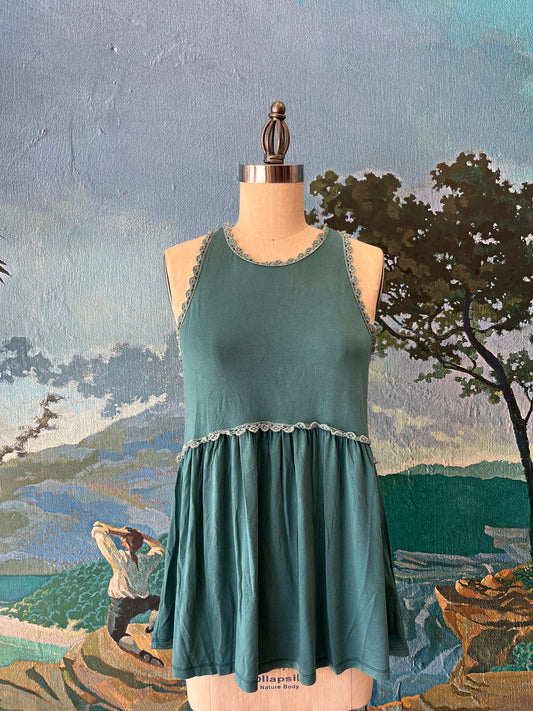 The Thalia Tank in Seafoam