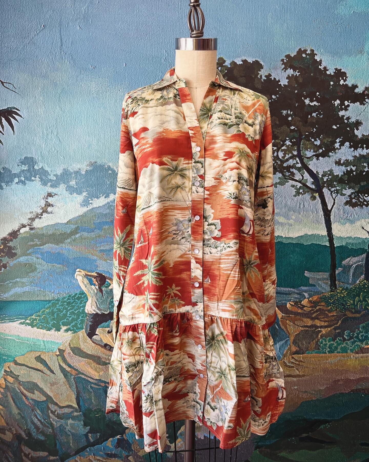 The Dakota Dress in Bahama Breeze