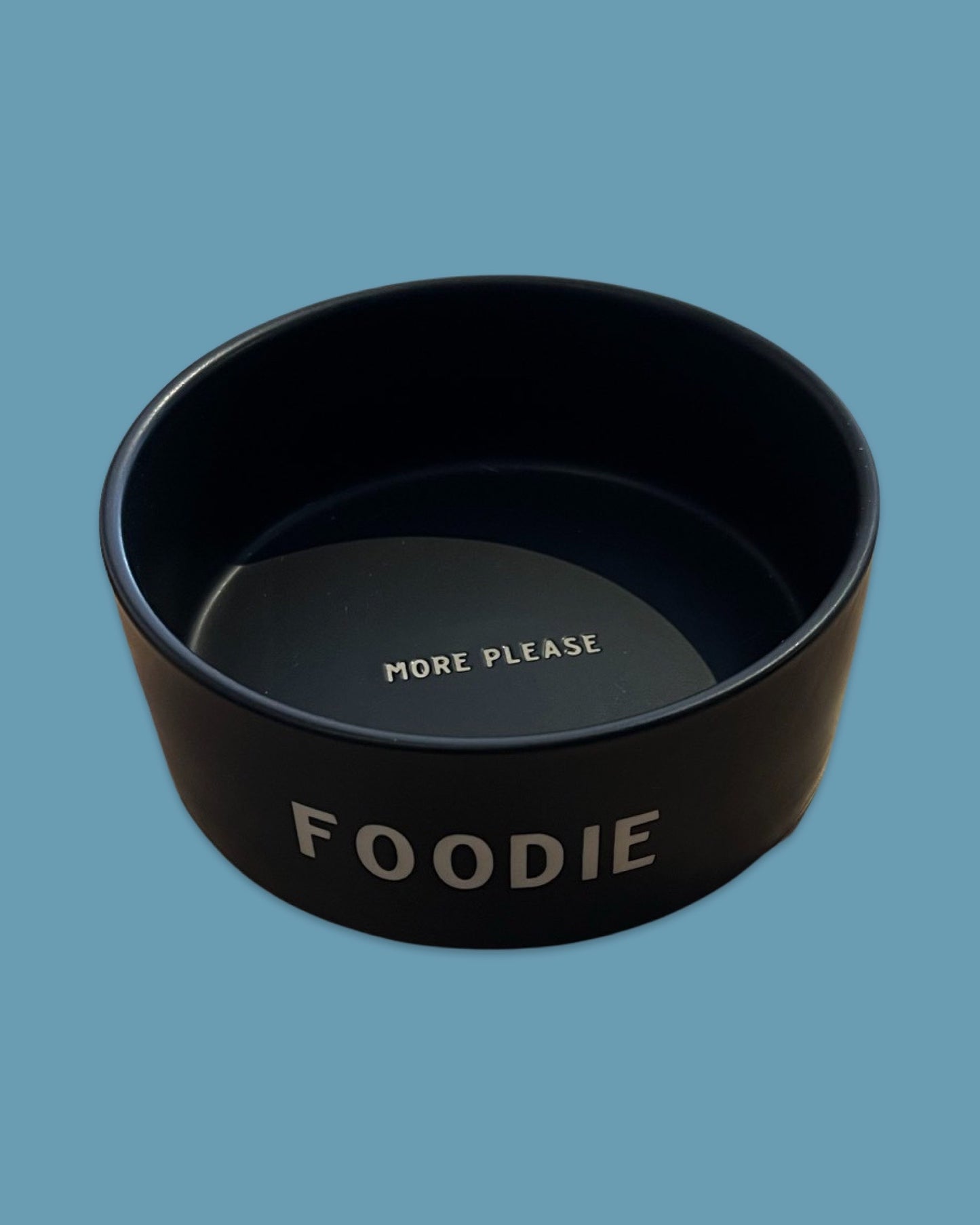 Ceramic Pet Bowl- Foodie