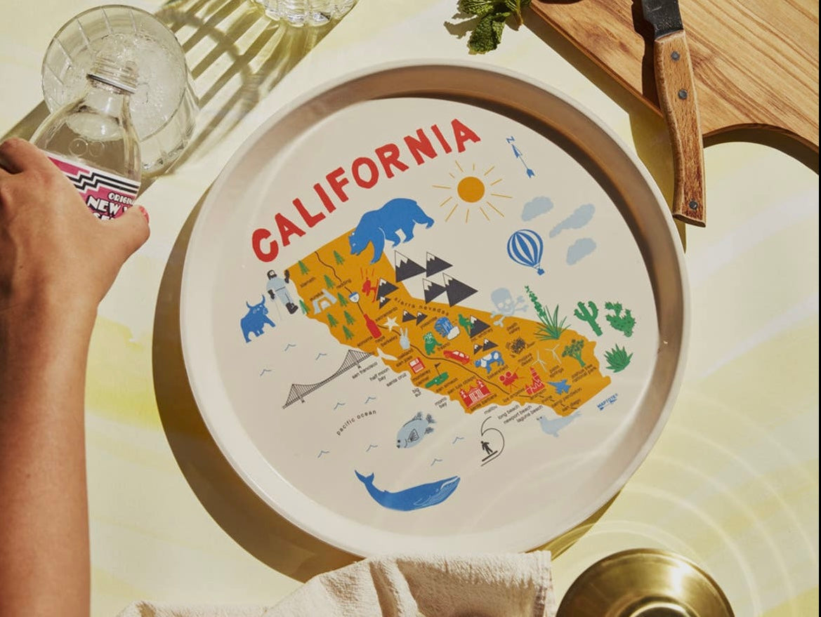 California Round Tray