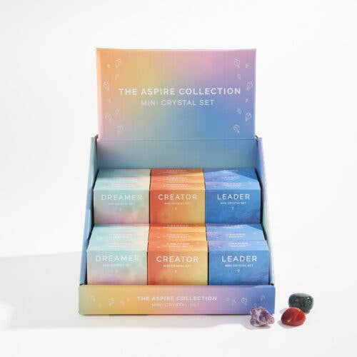 Aspire Mini Crystal Sets - Dreamer - Creator - Leader
