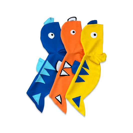 Kids Fish Cape with Hood, Kids Halloween Costume - 4 colors available