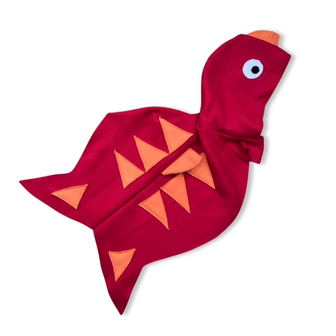 Kids Fish Cape with Hood, Kids Halloween Costume - 4 colors available