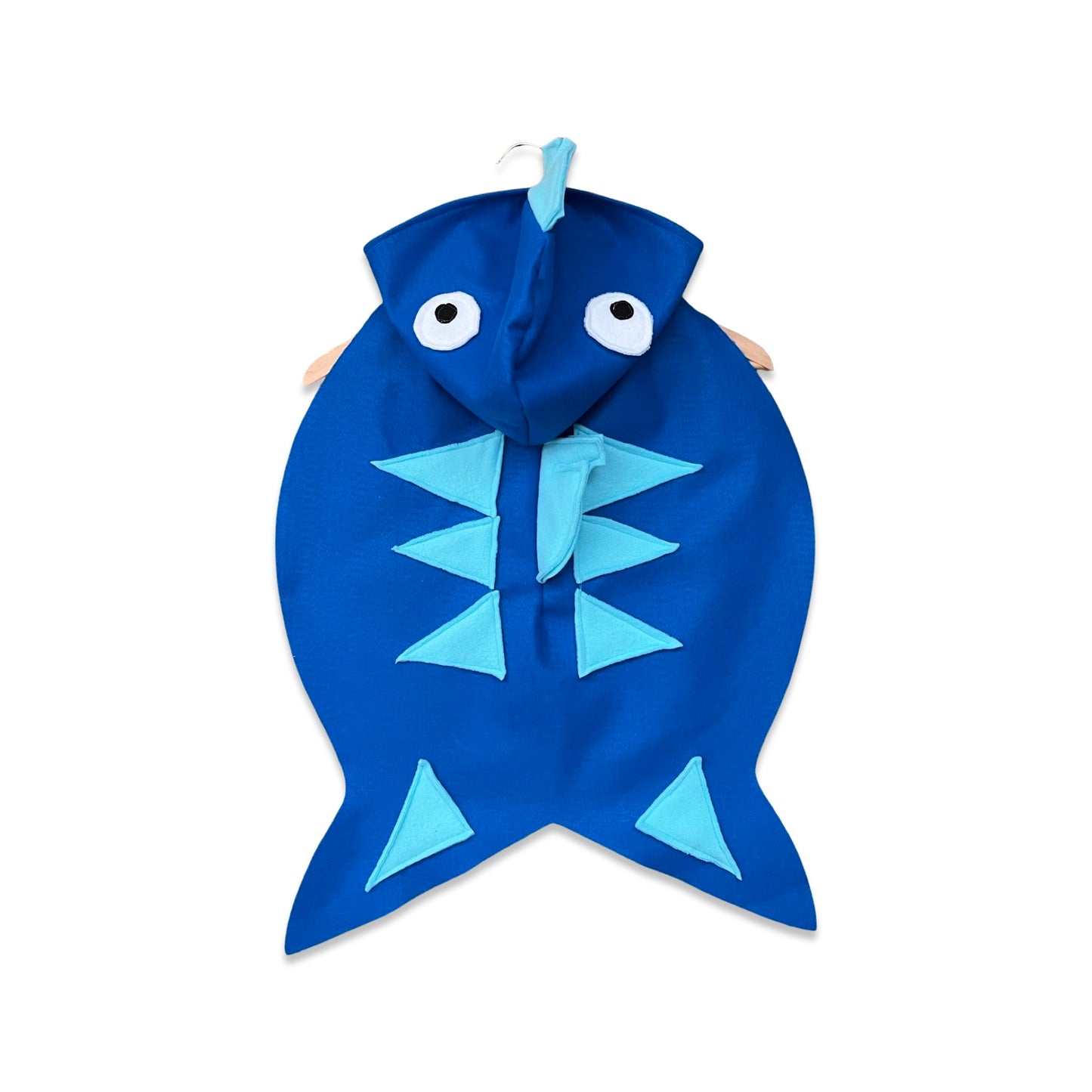 Kids Fish Cape with Hood, Kids Halloween Costume - 4 colors available