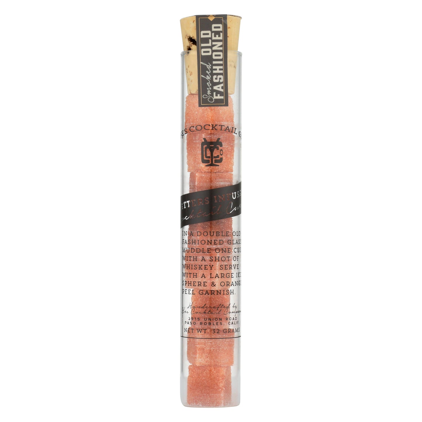 Smoked Old Fashioned Cocktail Cubes