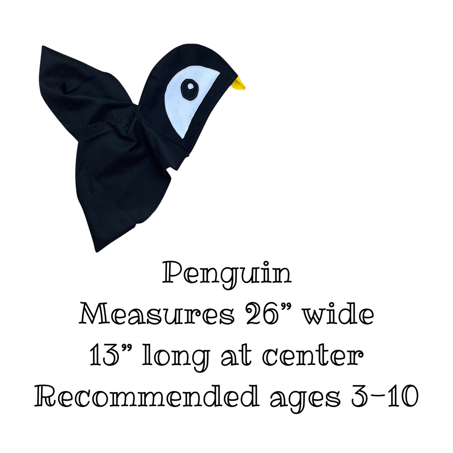 KIds Penguin Cape, Halloween Costume