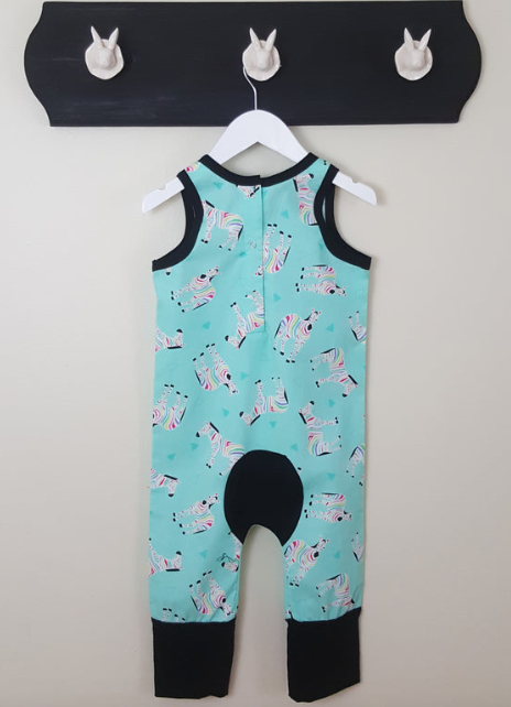 Zebra Romper