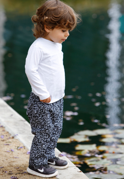 Safety Pin Print Pant
