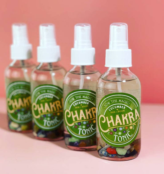 Gem Infused Chakra Skin + Room Tonic