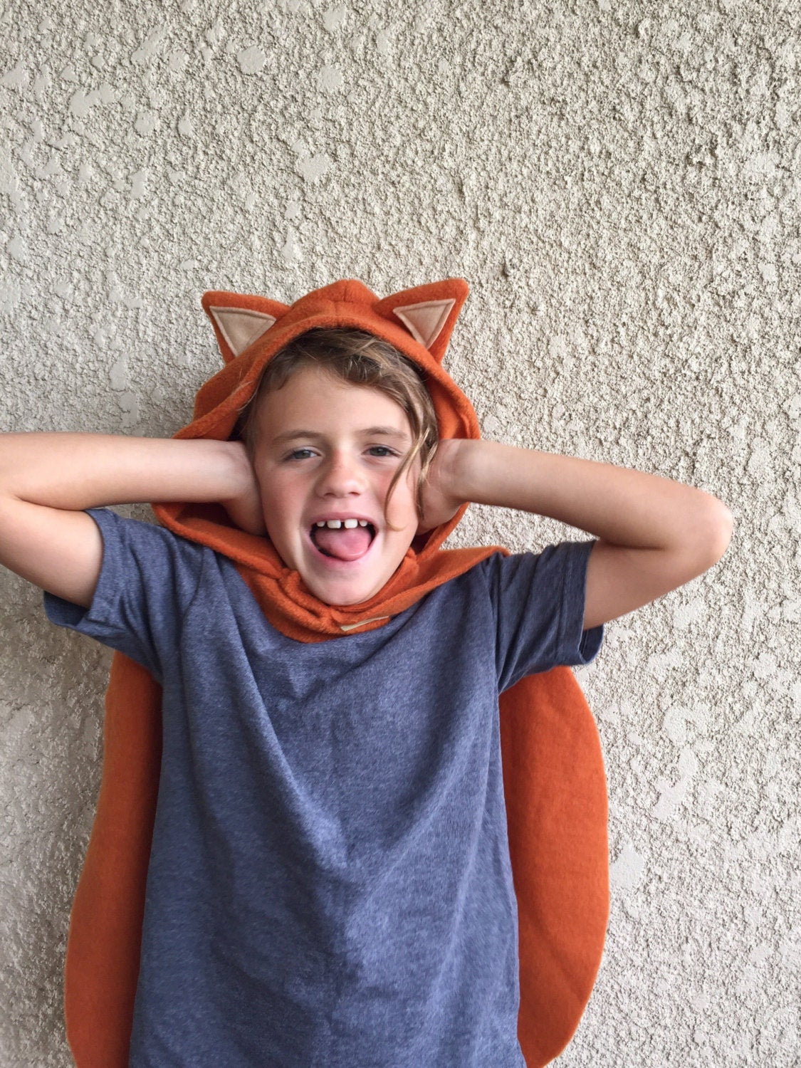 Fox Cape, Kids Halloween Costume or Dress Up Cape