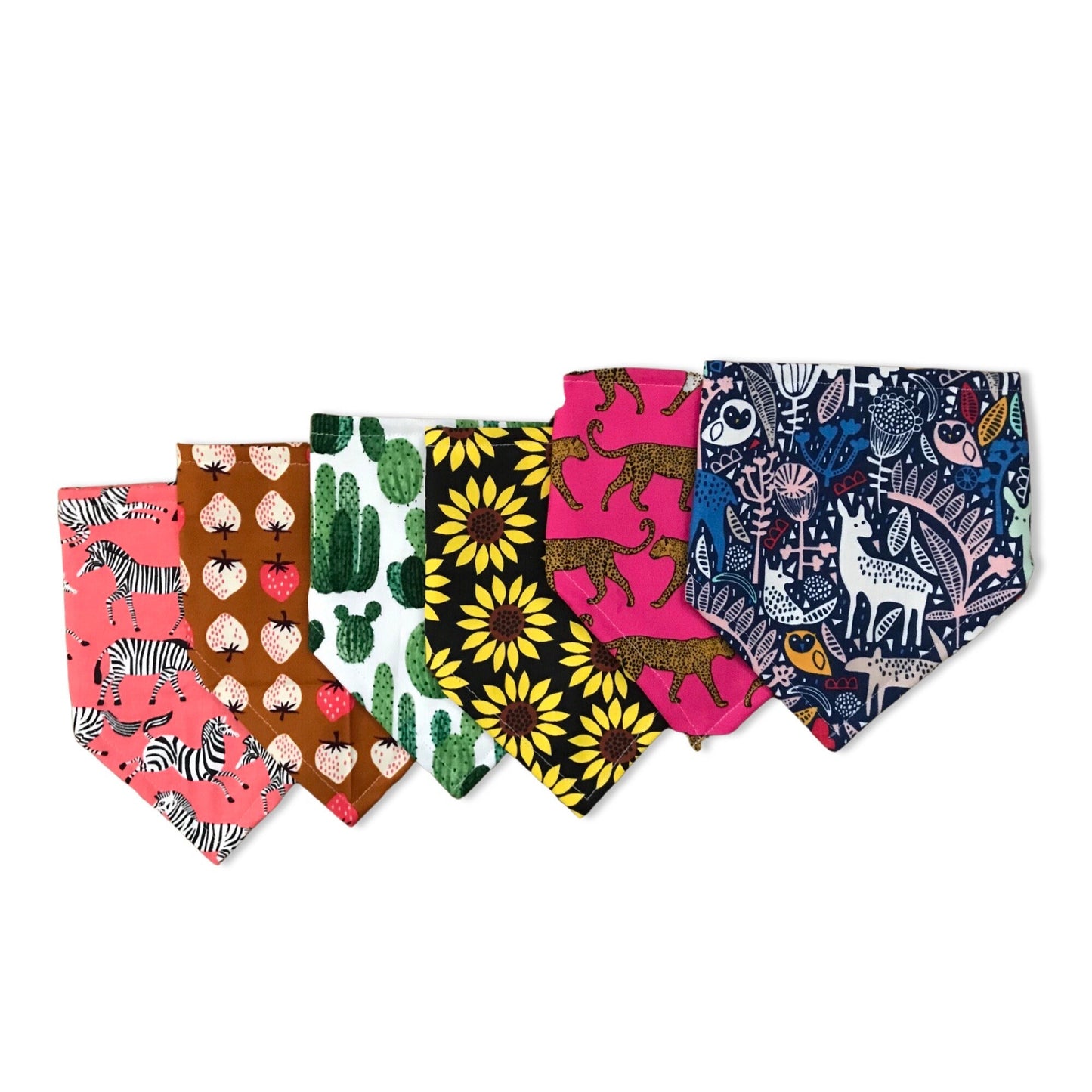 Kitten Print Baby Bandana Bib