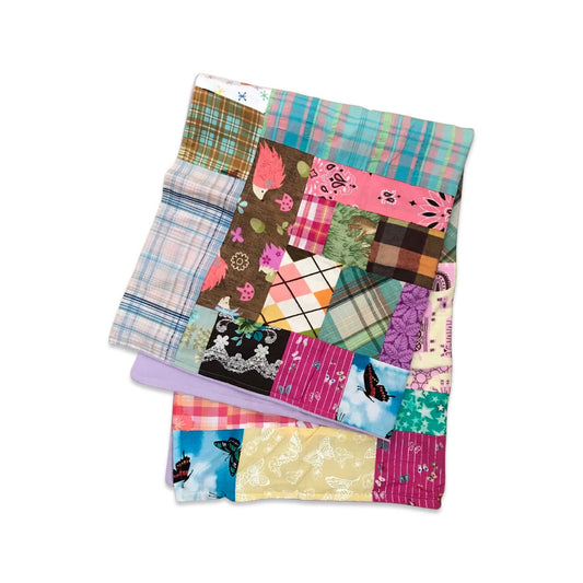 Modern Patchwork Baby Quilt