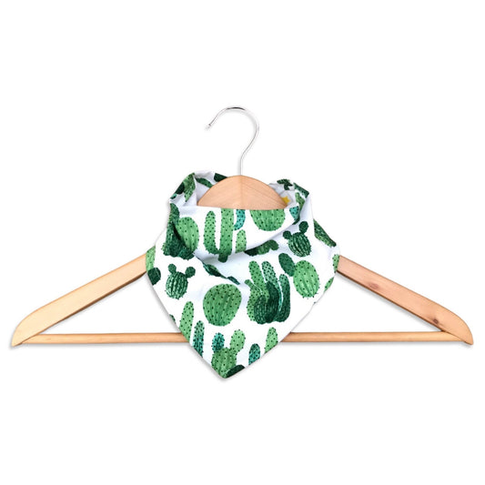 Cactus Print Baby Bandana Bib