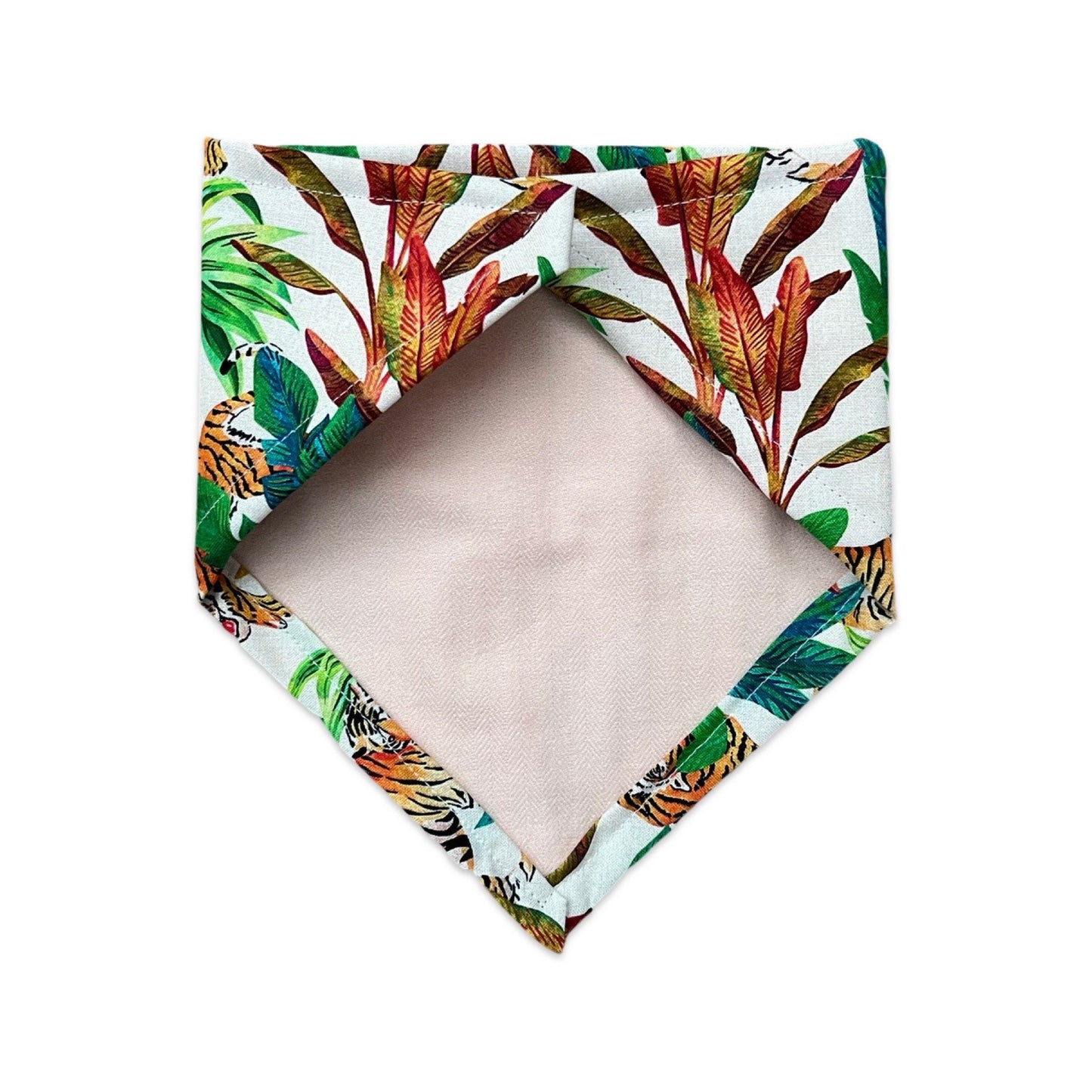 Jungle Print Baby Bandana Bib