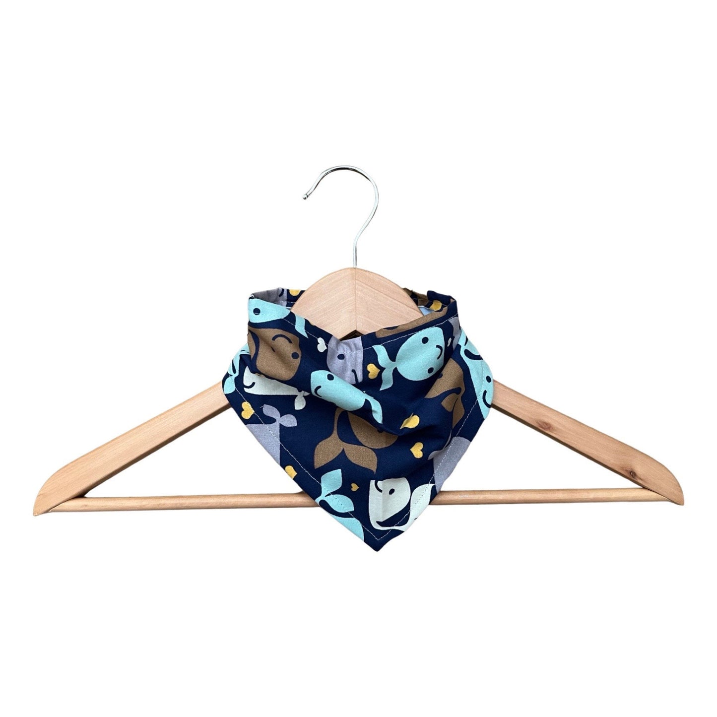 Beach Print Bandana Bibs for Baby