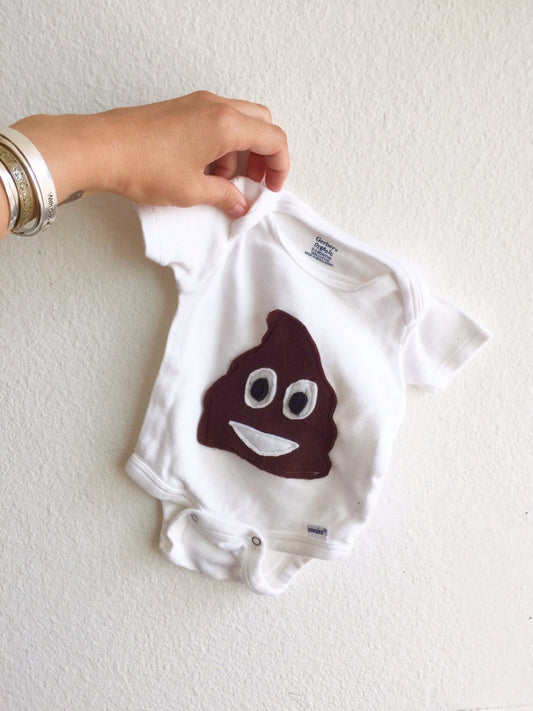 Poop Emoji Onesie