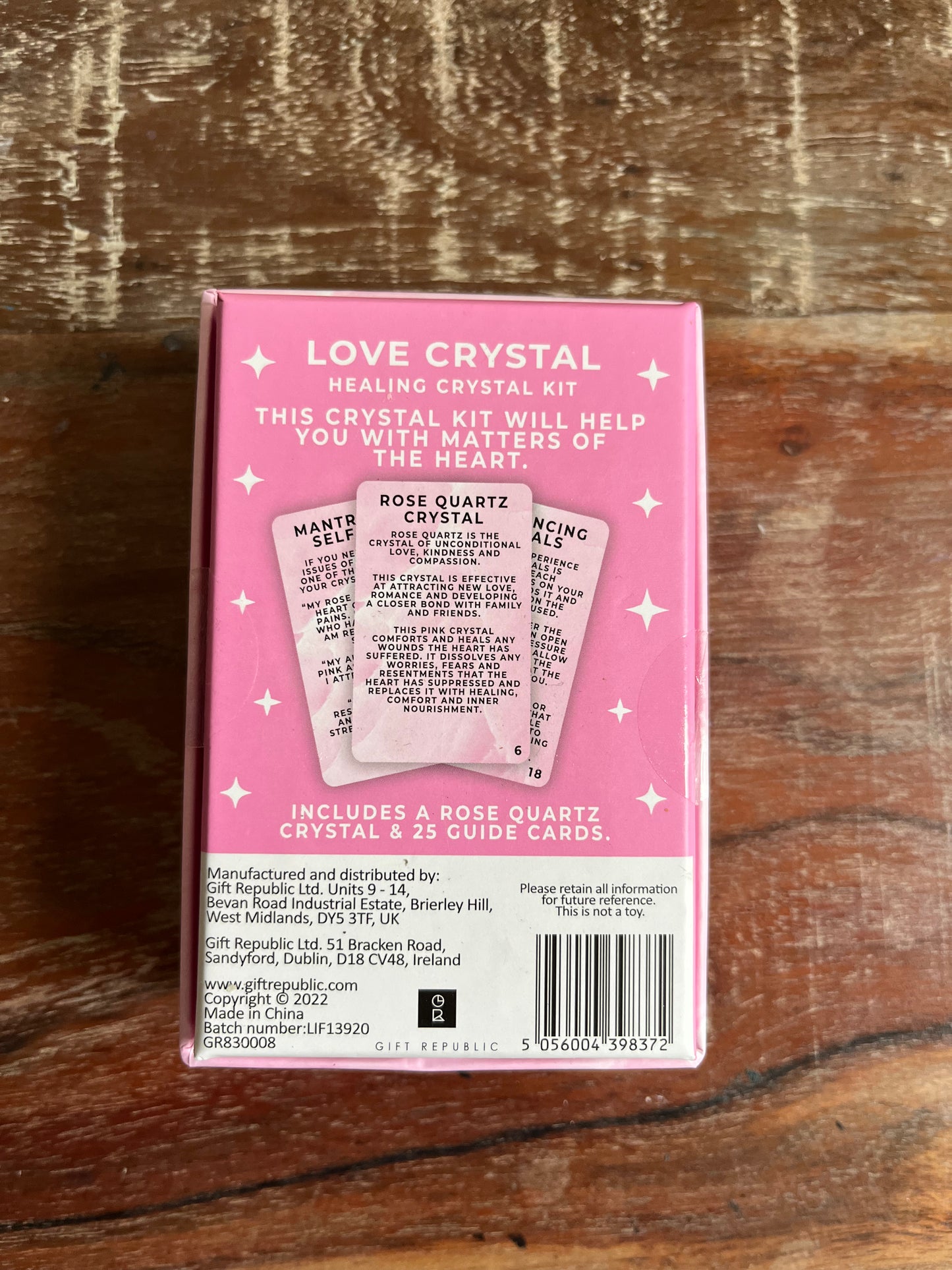 Love Crystal Healing Kit