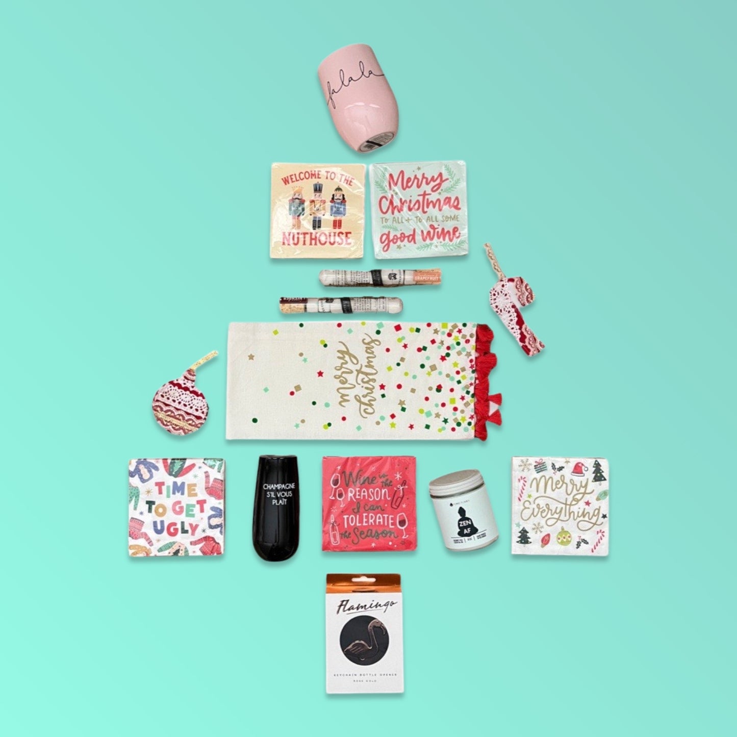 Merry Everything Paper Cocktail Napkins 20ct