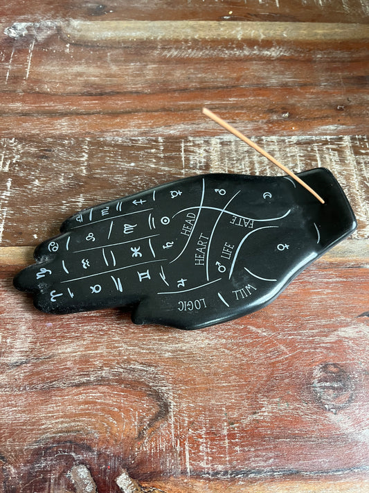 Palmistry Incense Holder