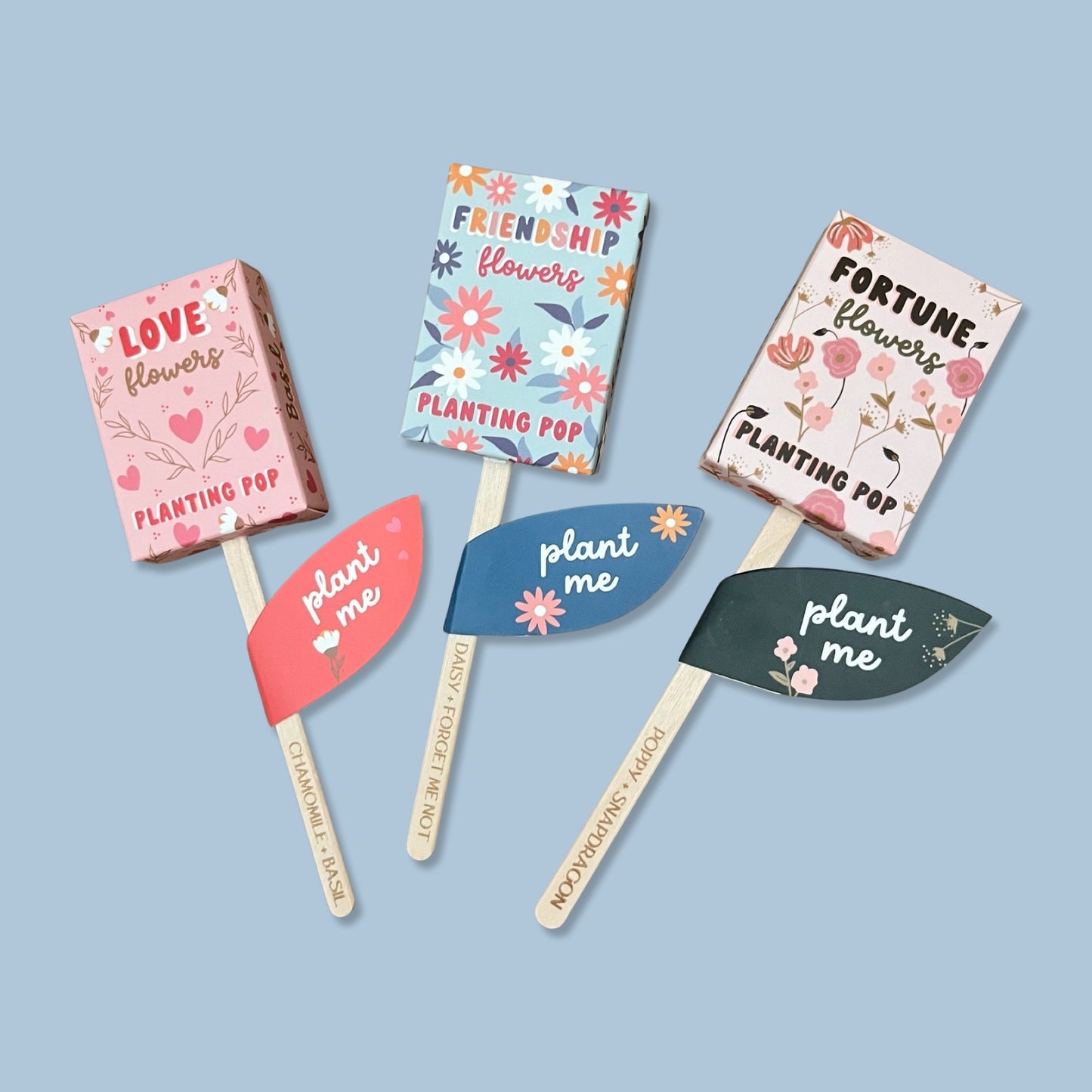 Friendship, Fortune and Love - Seed Planting Pops