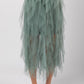 Sage Tulle Waterfall Holiday Skirt