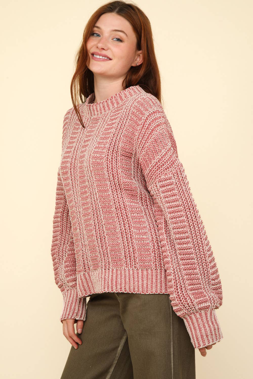 Dusty Rose Sweater