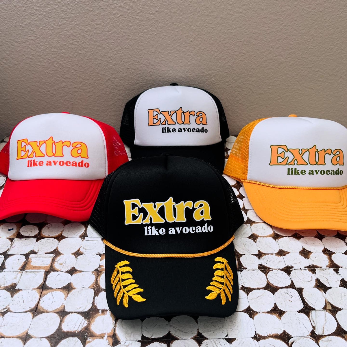 Extra Like Avocado Trucker Hat