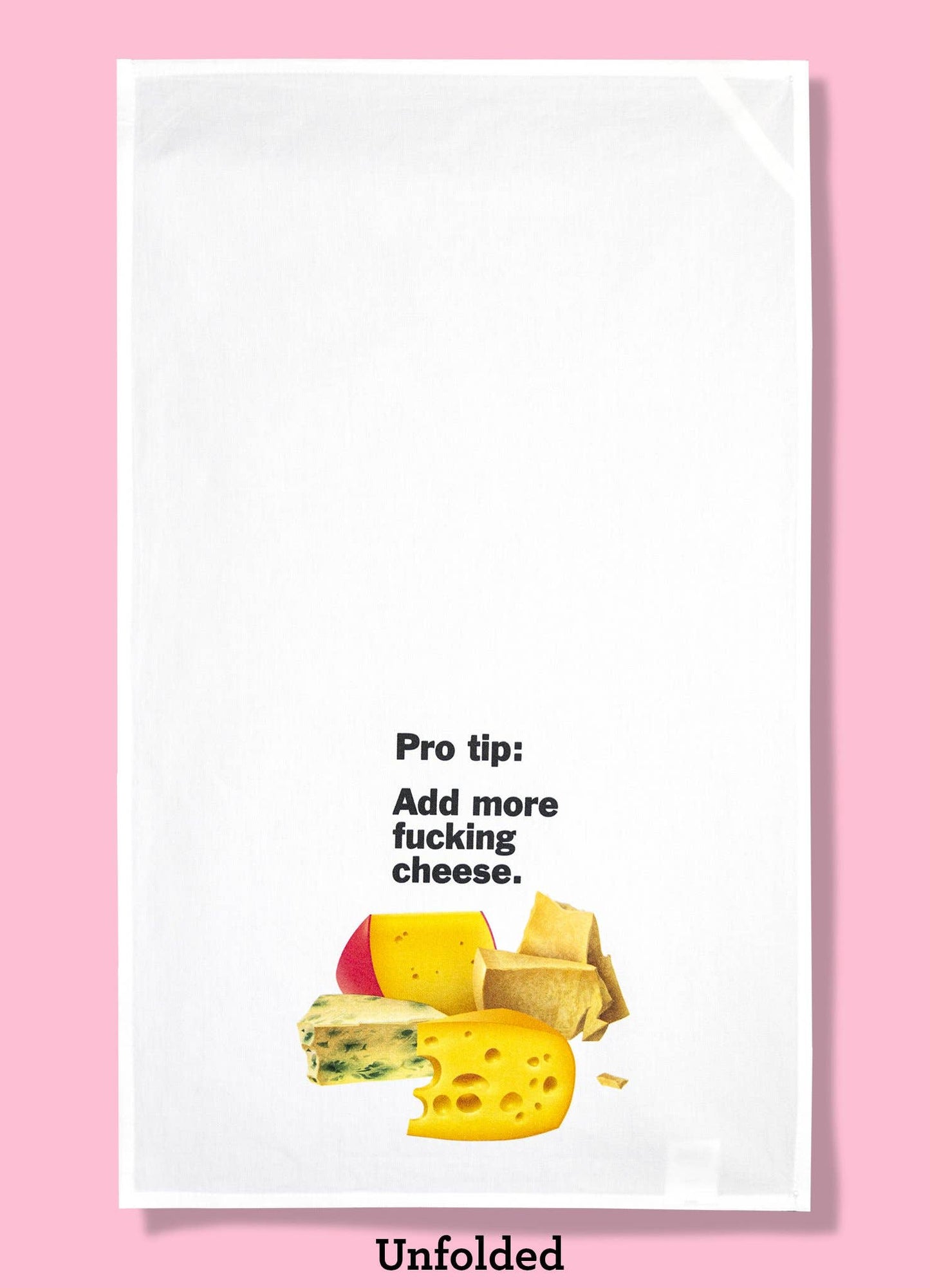 Pro Tip - Add More Cheese Dishtowel