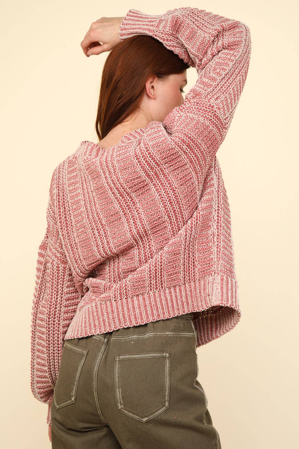 Dusty Rose Sweater