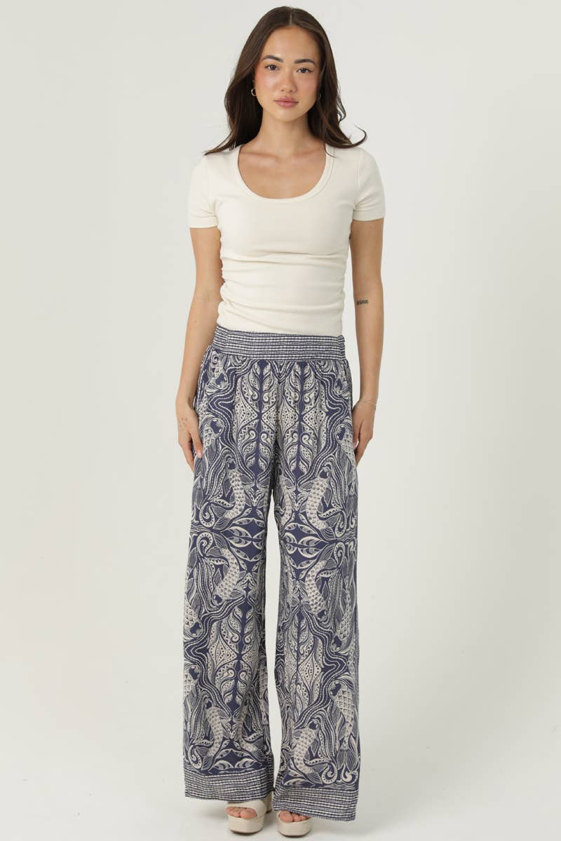 Coastal Dream Wide Leg Pants