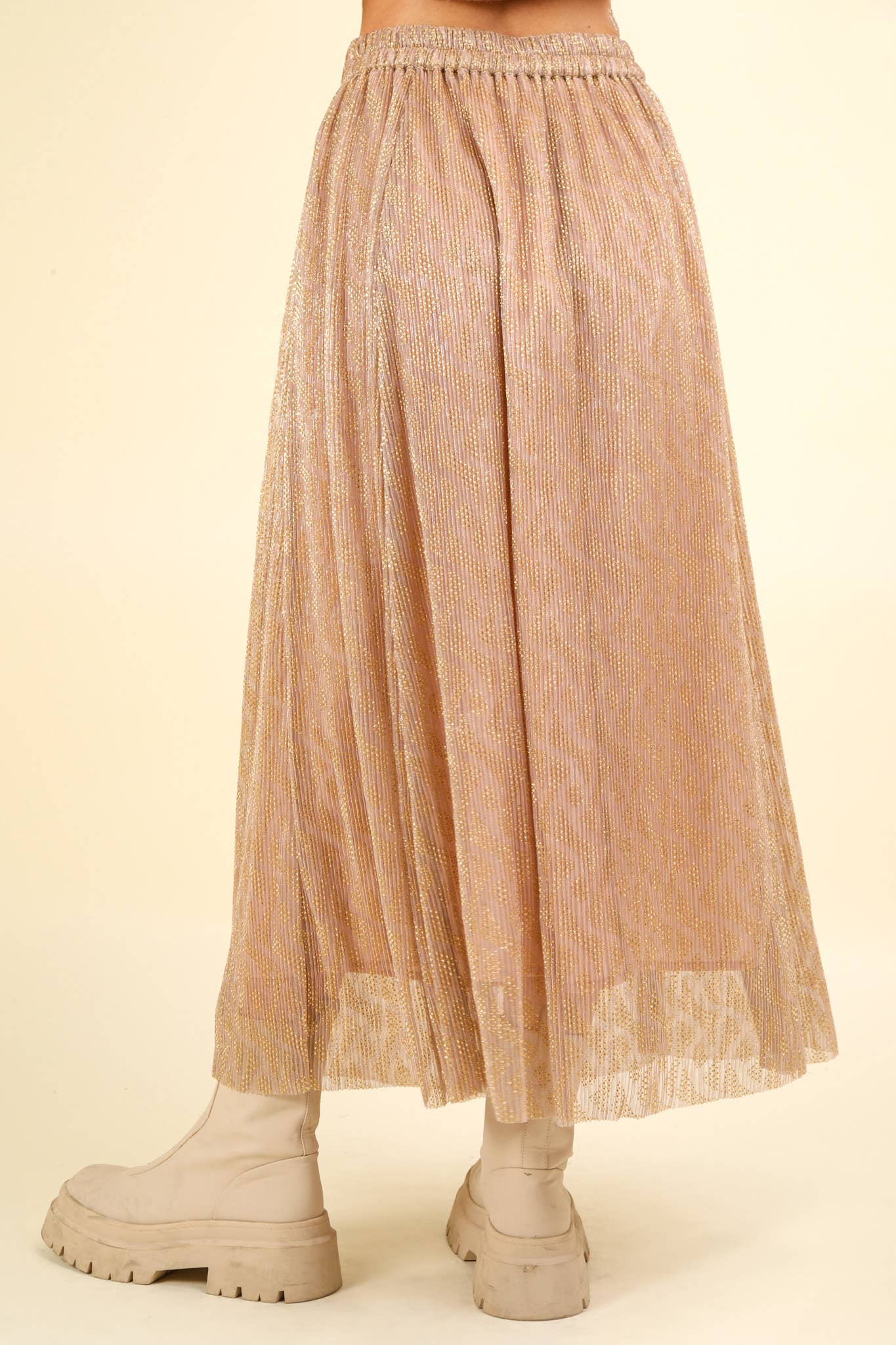 Champagne Tulle Skirt