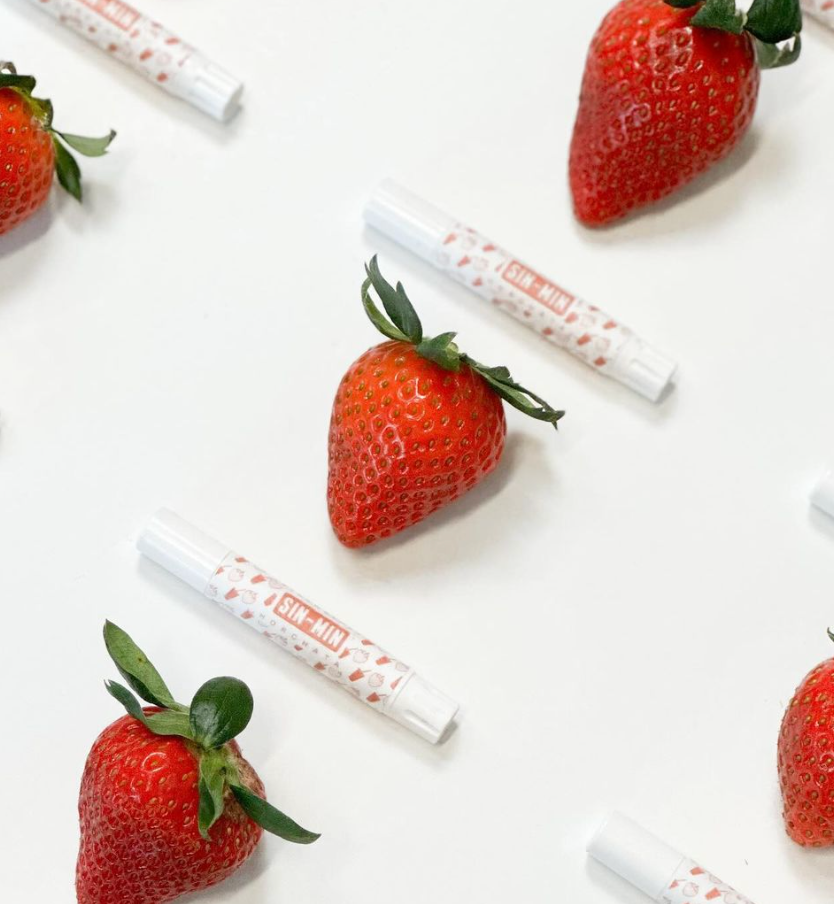 Strawberry Horchata Lip Balm (Horchata de fresa)