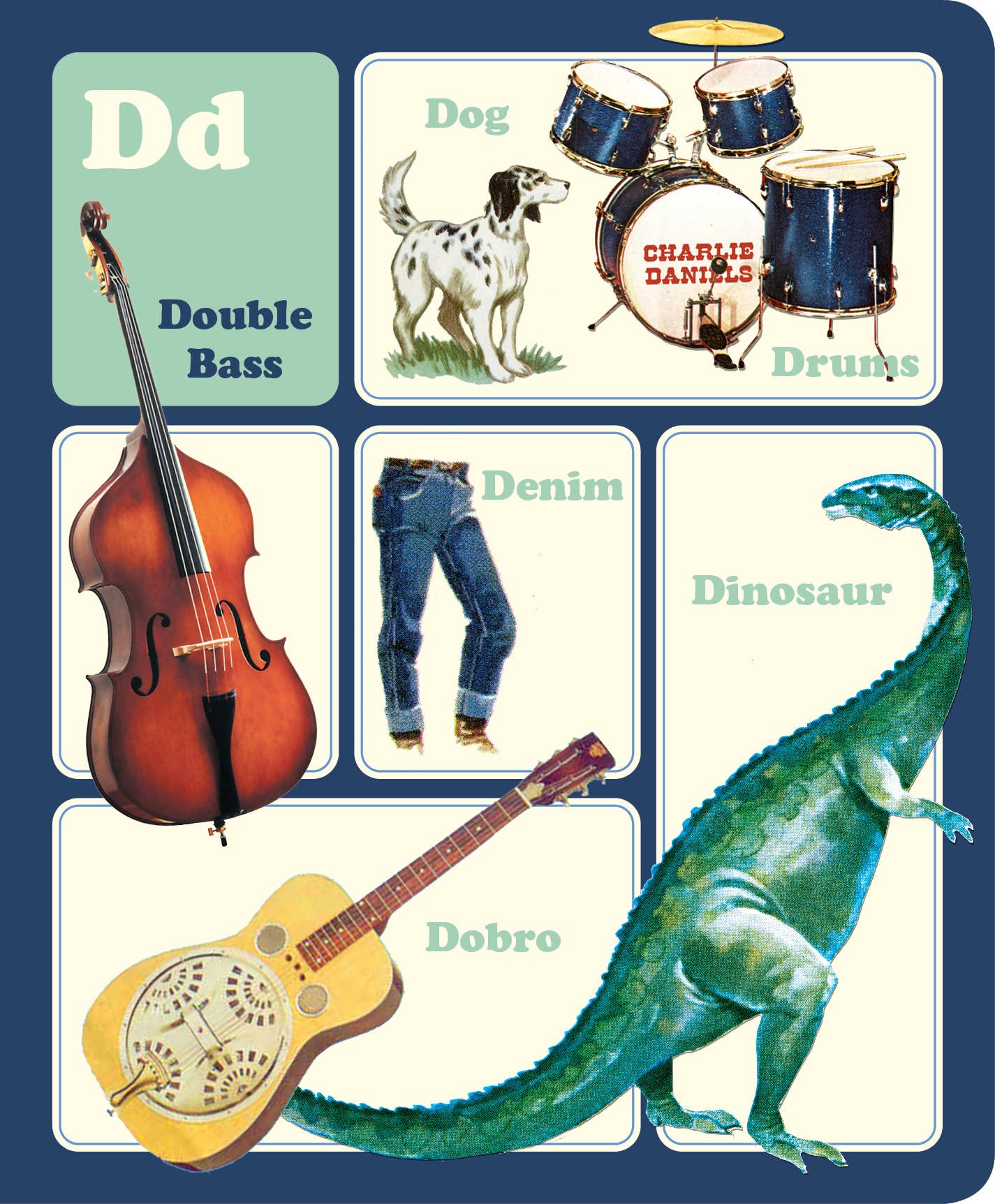 Country Music Abc-Children's Board Book