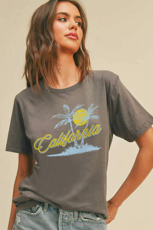 California Beach Tee Shirt