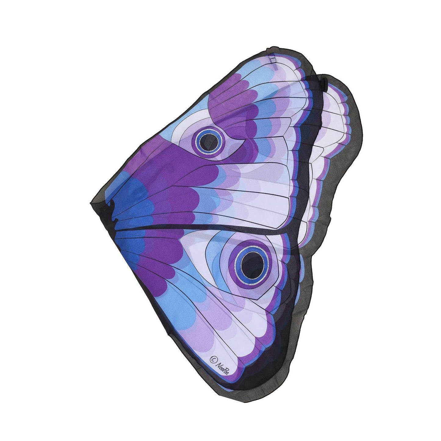 Purple Fantasy Butterfly Wings in Eco-friendly Gift Bag