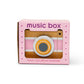 Vintage Camera Music Box - Pink