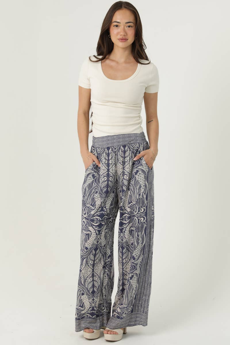 Coastal Dream Wide Leg Pants