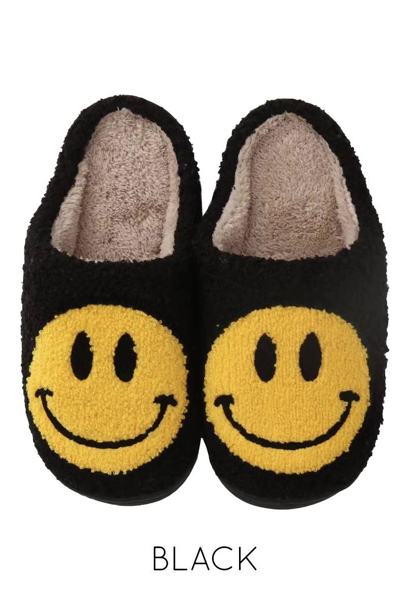 Smiley Face Slippers