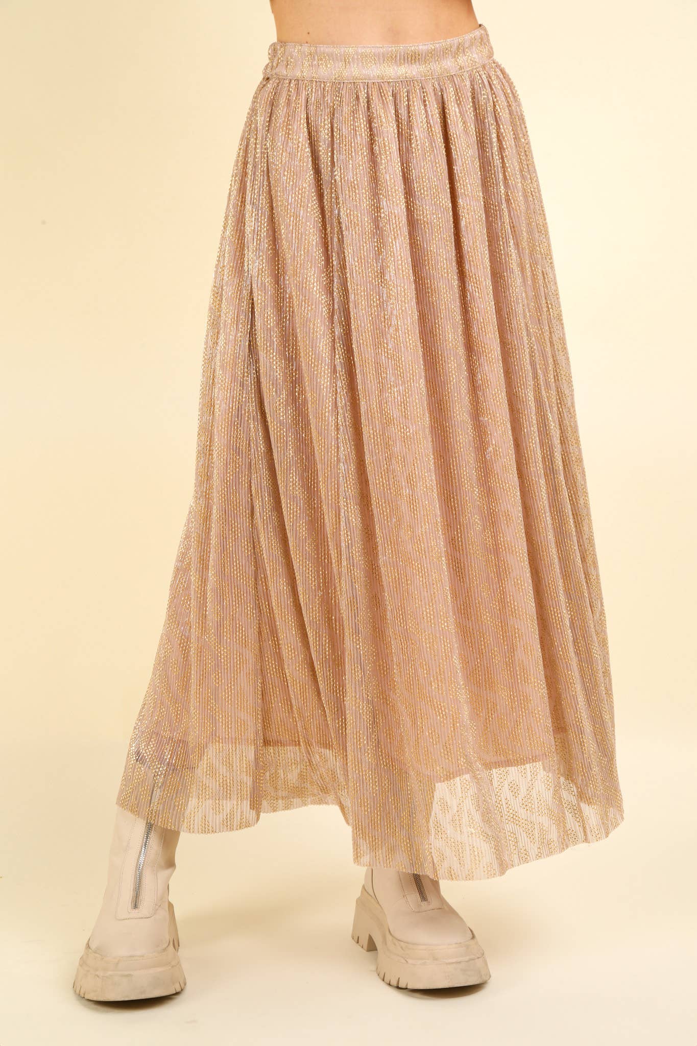 Champagne Tulle Skirt