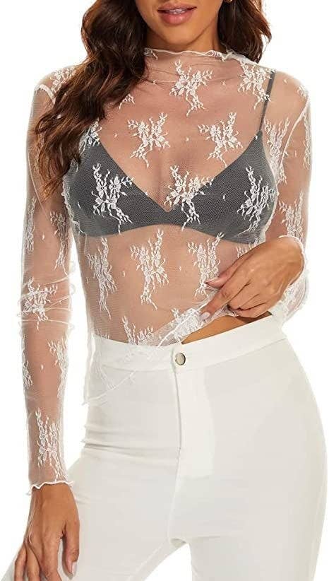 Ivory Lace Top