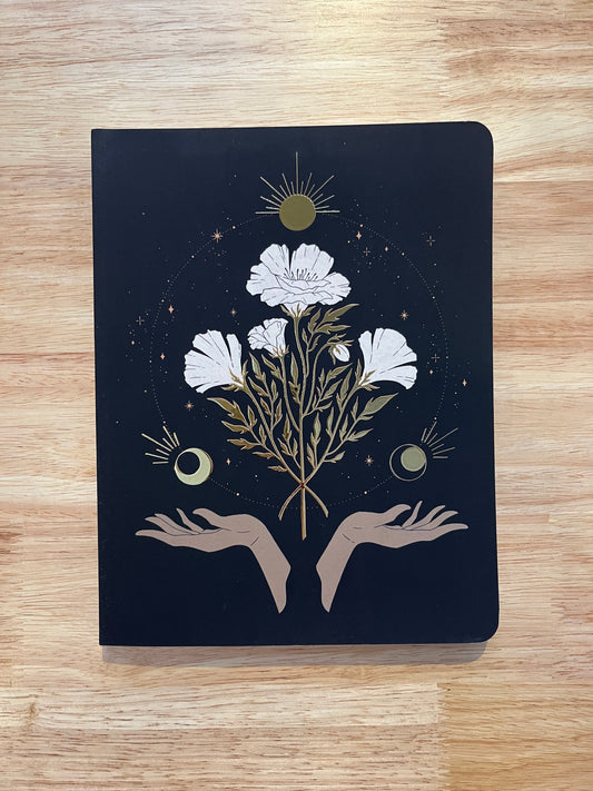Celestial Flowers Notebook