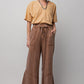 Coco Mineral Washed Wide Leg Sweats