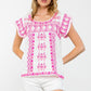 The Frida Embroidered Top