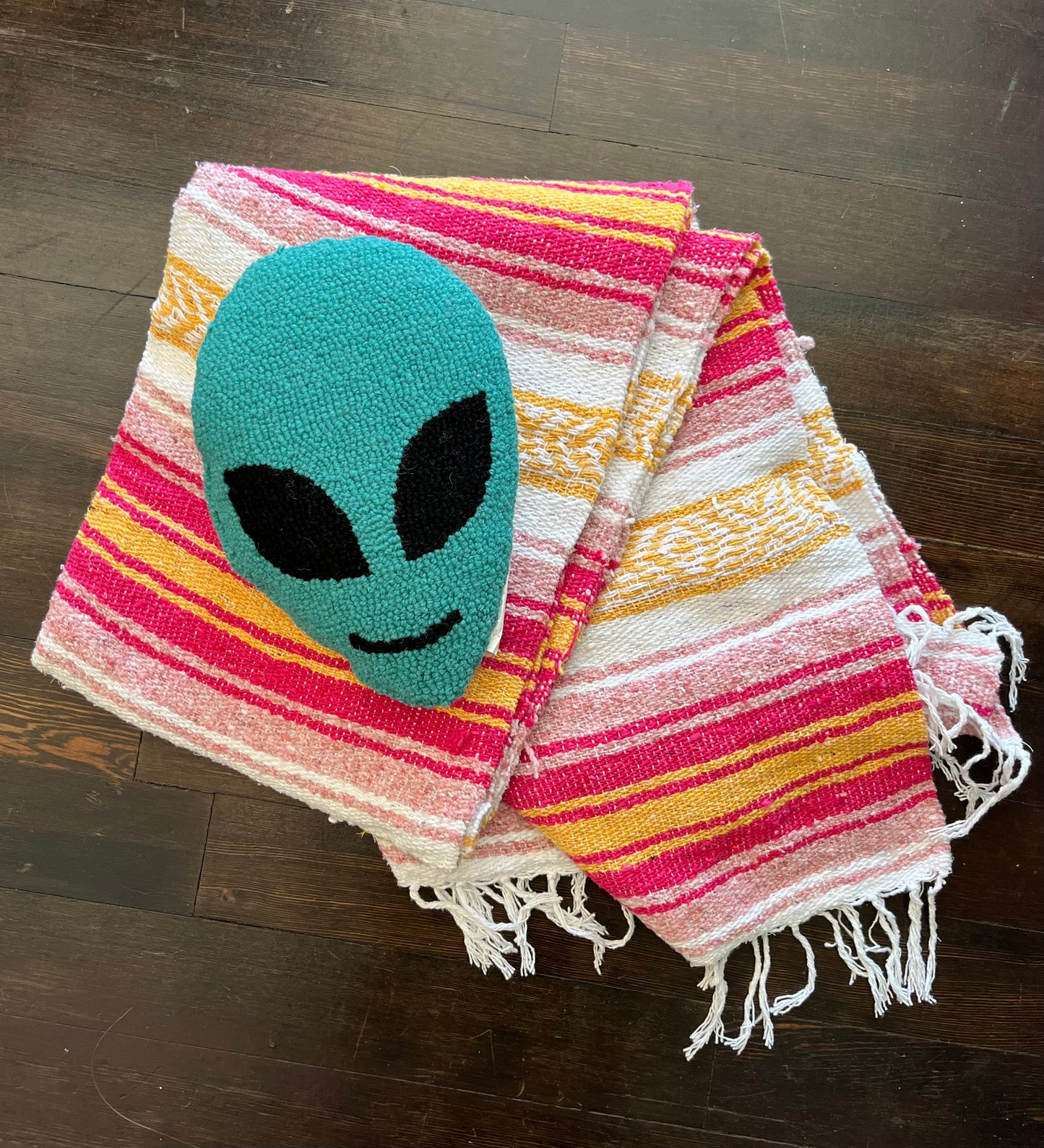 Alien Shaped Hook Pillow