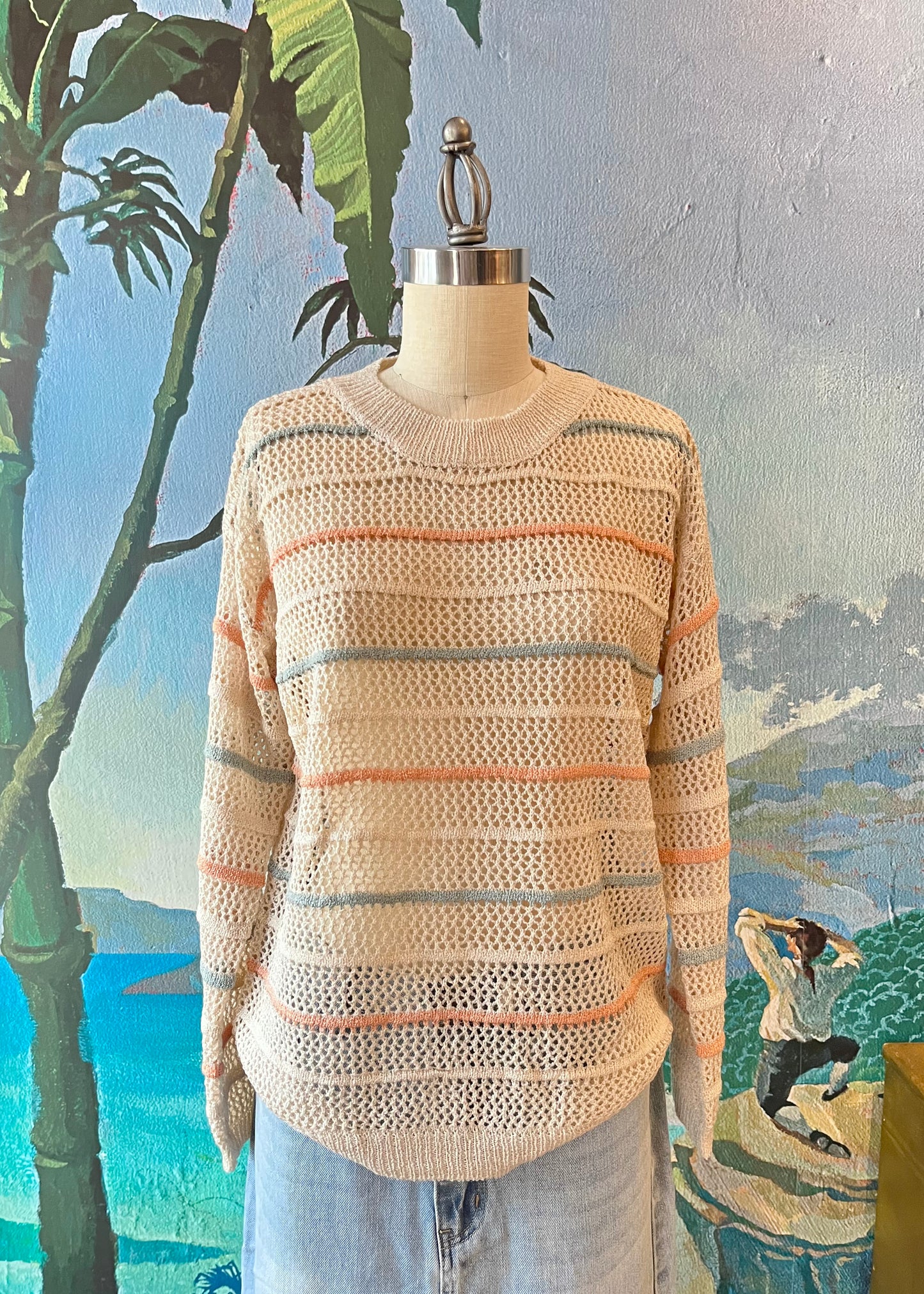 The Sandy Stripe Sweater
